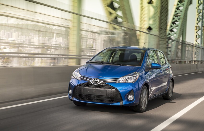 10. Toyota Yaris hatchback CE ($14,545)