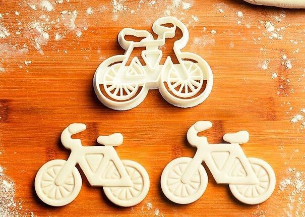 Формочки для печенья в виде велосипедов