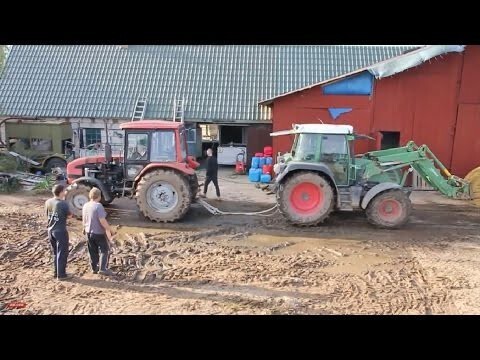 Битва тракторов - МТЗ Беларус 920 vs Fendt 312 
