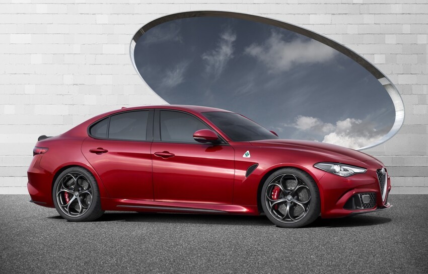 Новый "злой" седан Alfa Romeo Giulia