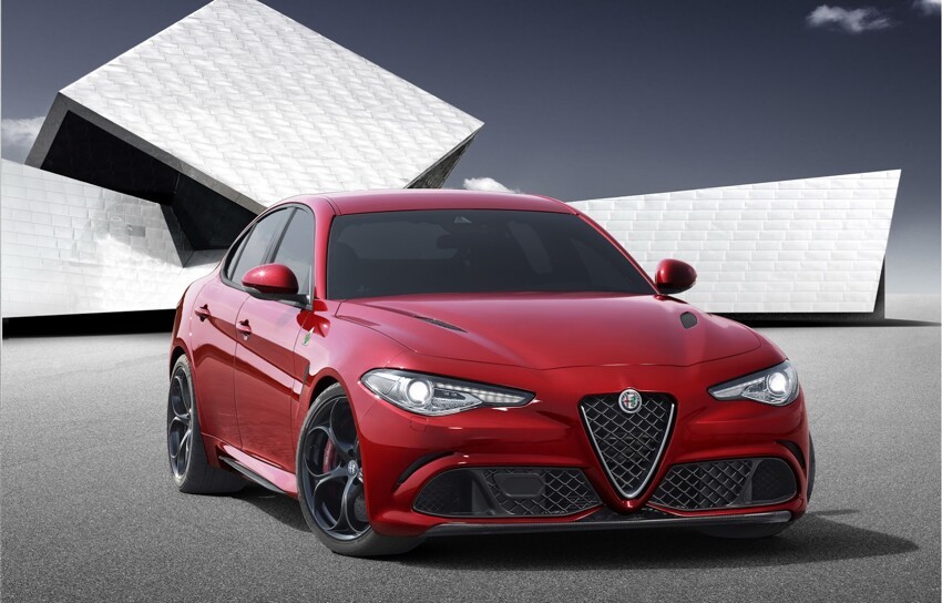 Новый "злой" седан Alfa Romeo Giulia