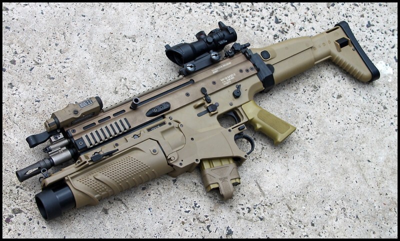 FN SCAR Mk 16 / Mk 17 - Special Forces Combat Assault Rifle (США - Бельгия)