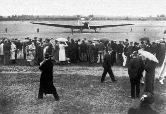 1937 год. Беспосадочный перелет Москва — Северный полюс — Америка.