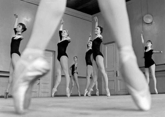 1967 год. Москва. Во время занятий в хореографическом училище.