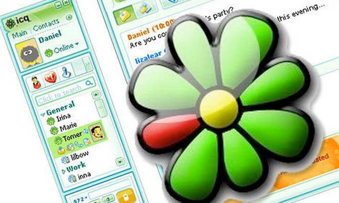 Old icq chat