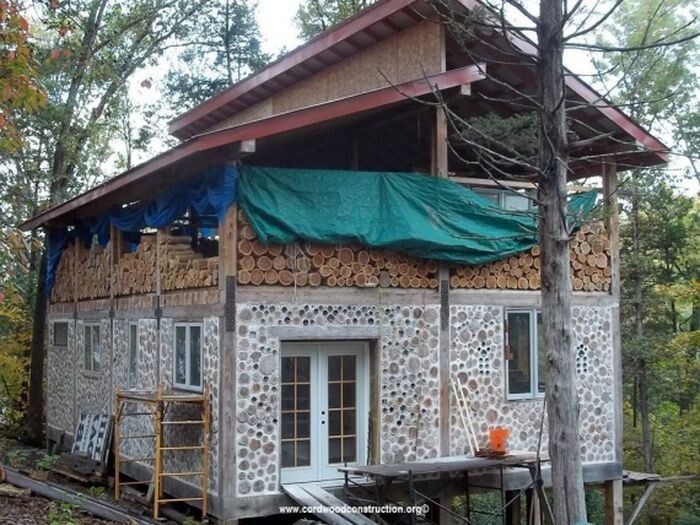 28 супер экономичных домов из дров