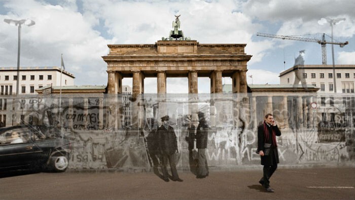 Берлинская стена — бывшая государственная граница ГДР с Западным Берлином