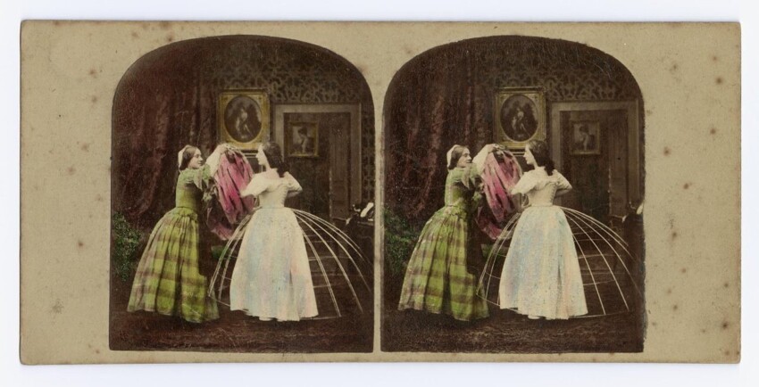 Кринолин – самая экстремальная мода викторианской эпохи