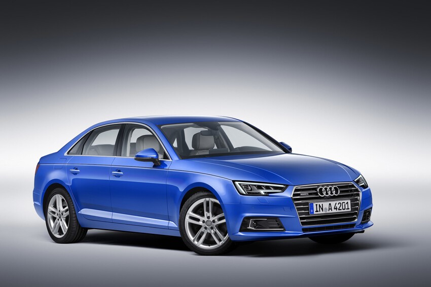 Новую Audi A4 представили официально