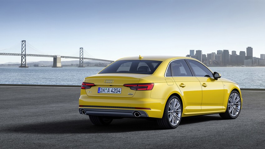 Новую Audi A4 представили официально