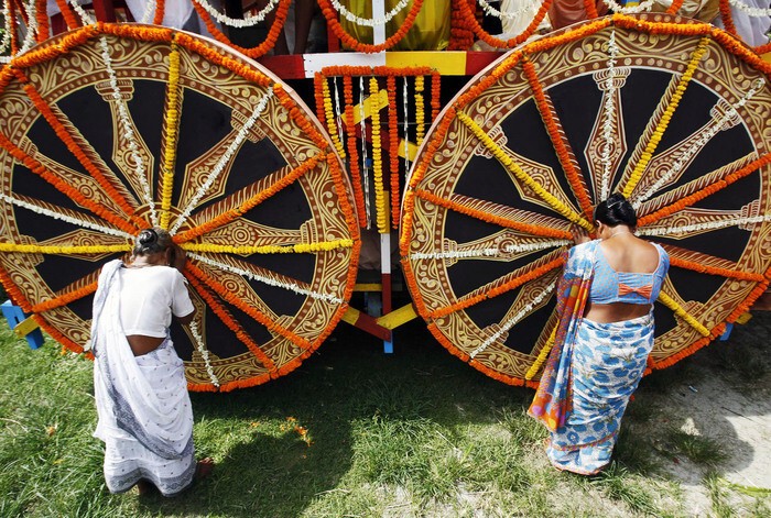 Пешком из Дели через всю Индию ИЛИ как отмечают индийские праздники? 