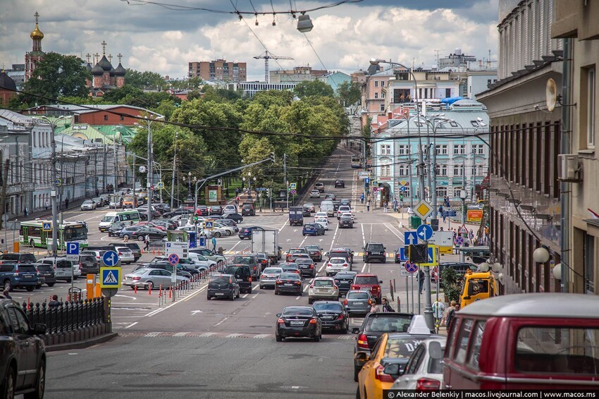 Велодорожка в Москве