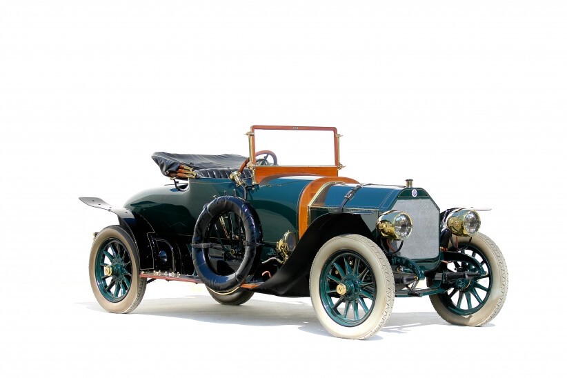 9. 1911 Isotta-Franschini Tipo PM Roadster