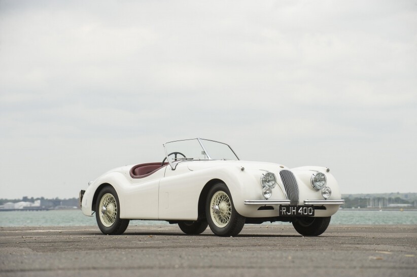 8. 1954 Jaguar XK120 Competition Roadster