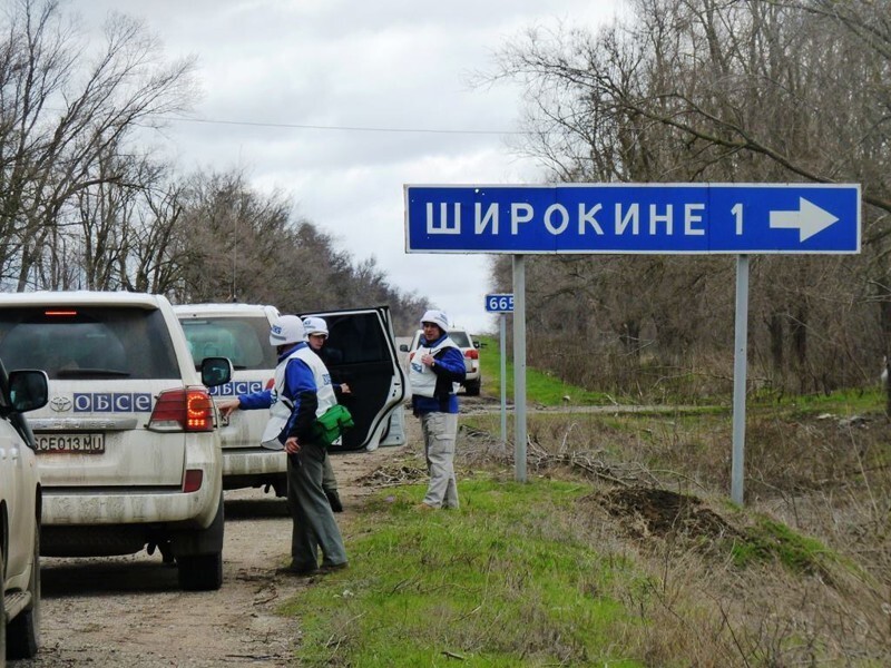 Киев вынужден признать, что ополченцы покинули Широкино данные в ОБСЕ!