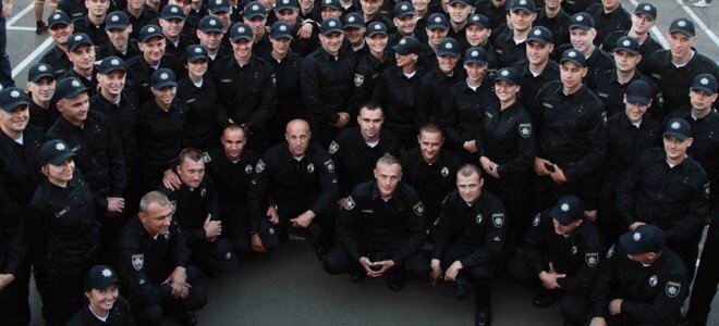 Новые патрульные Киева за сутки разбили четыре машины 