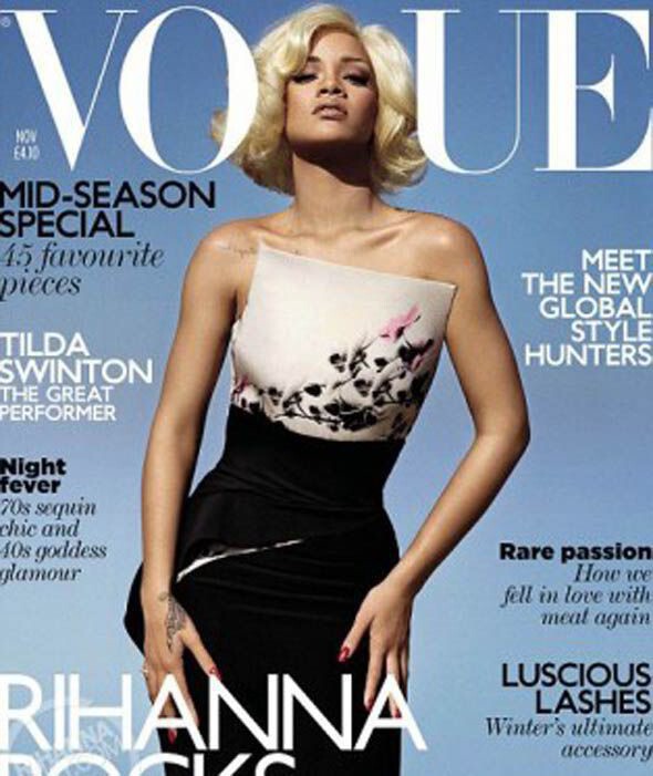 Рианна на обложке Vogue