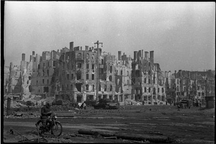 Великая отечественная война. Берлин 45г. Александровская площадь. Панорама