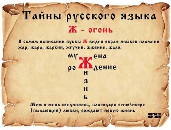 Тайны русского языка!