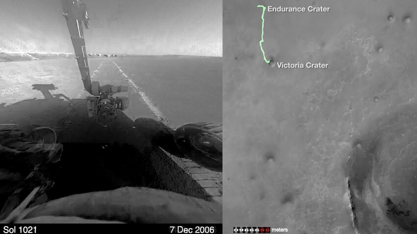 11 лет путешествий по Марсу глазами космического аппарата Opportunity