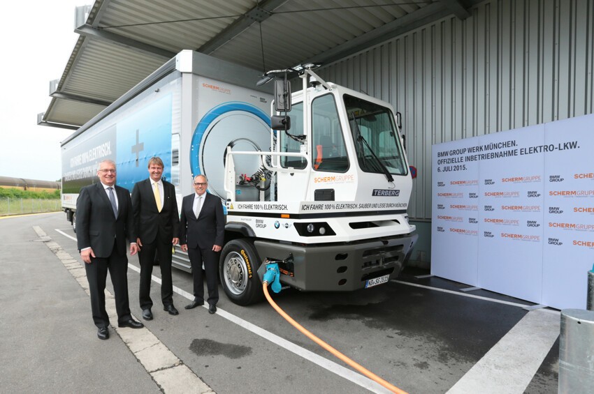 Первый в мире тяжелый электрический грузовик от BMW