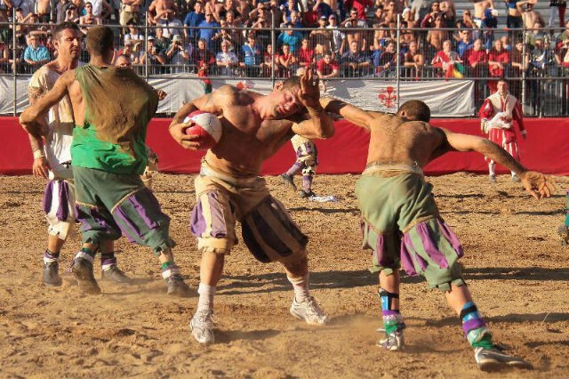 Calcio Storico Fiorentino или Флорентский футбол 