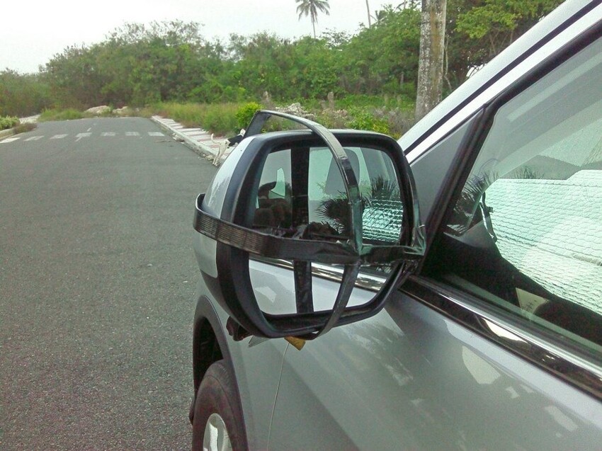 Защита от кражи зеркал в Доминикане