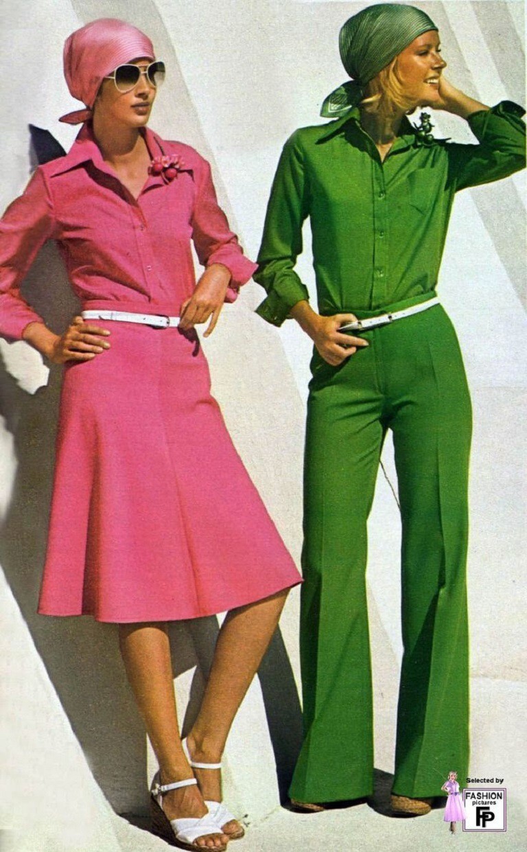 Цветные зарубежные фото 70-х годов