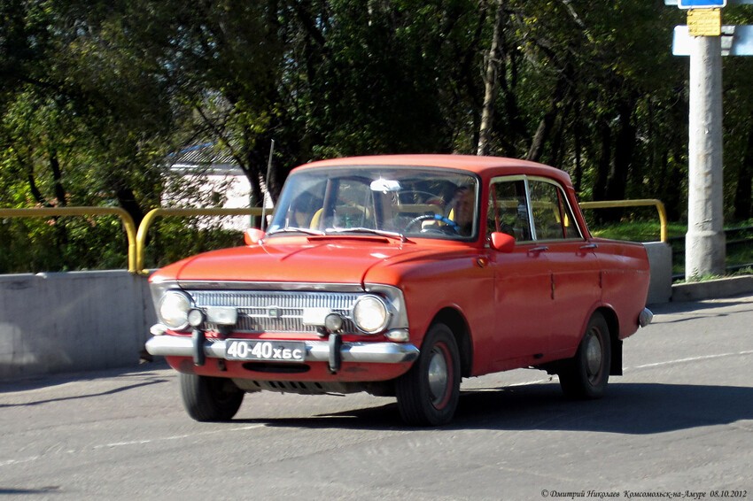 Москвичи-412 в Комсомольске-на-Амуре