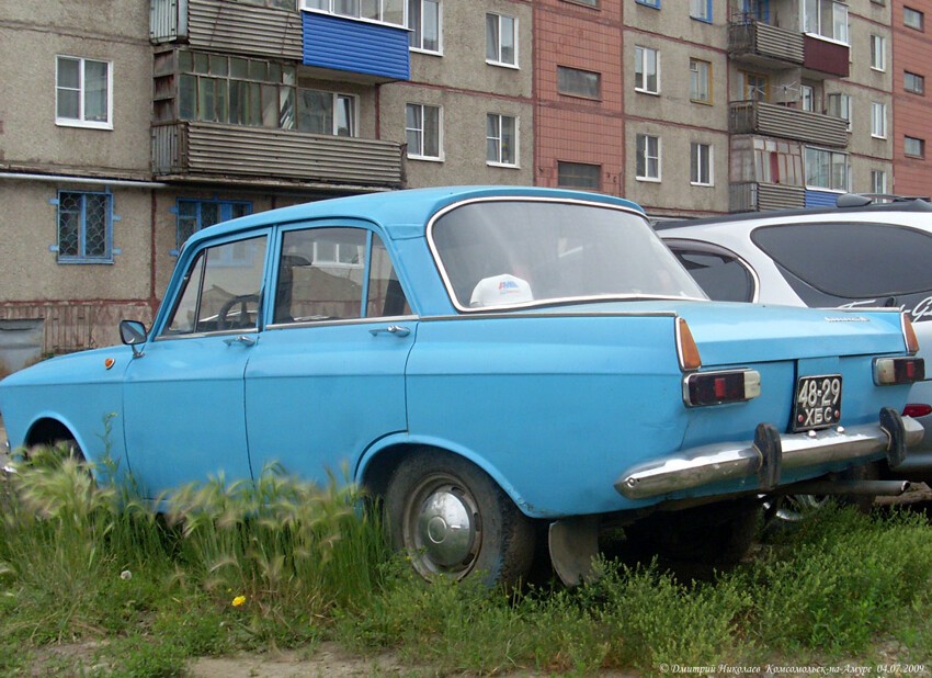 Москвичи-412 в Комсомольске-на-Амуре