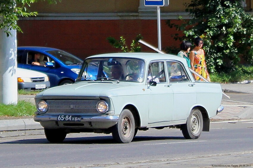 Москвичи-412 в Комсомольске-на-Амуре