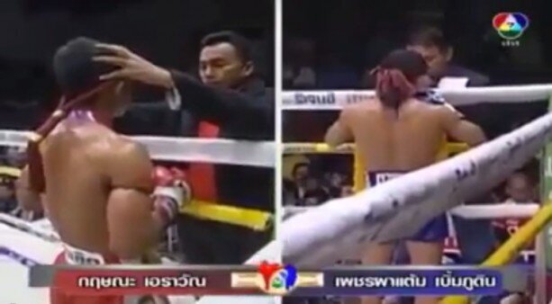 Забавный тайский бокс 