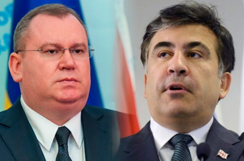 Перепалка между губернатором Днепропетровска и губернатором Одессы