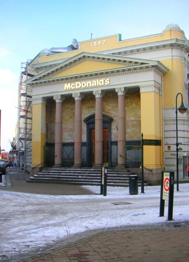 Необычные рестораны McDonald`s