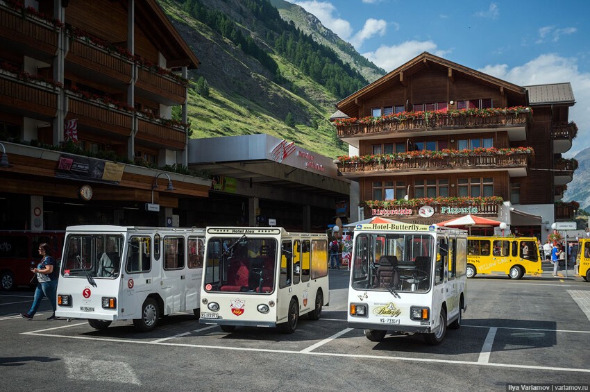 Электромобили STIMBO в швейцарской деревне