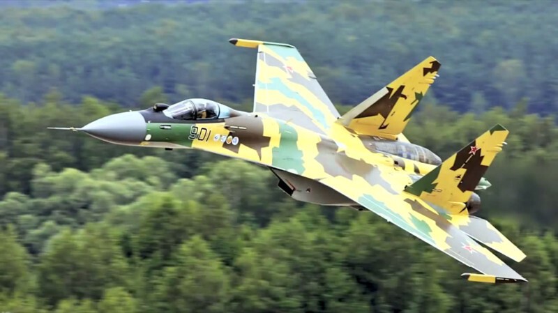 Су-35 радиоуправляемая копия боевого истребителя