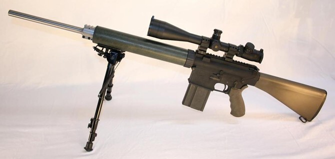 Снайперская винтовка Armalite AR-10(t) (США)