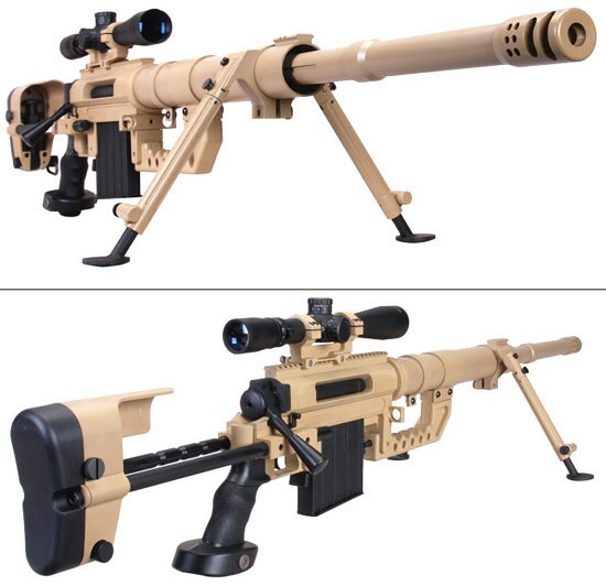 Снайперская винтовка Intervention - CheyTac Long Range Rifle System (США)