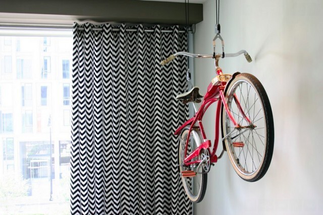 Где парковать велосипед в маленькой квартире