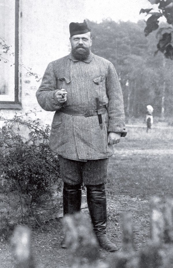 Александр III на охоте. Спала (Царство Польское). Конец 1880-х — начало 1890-х гг. Фотограф К. Бех. 