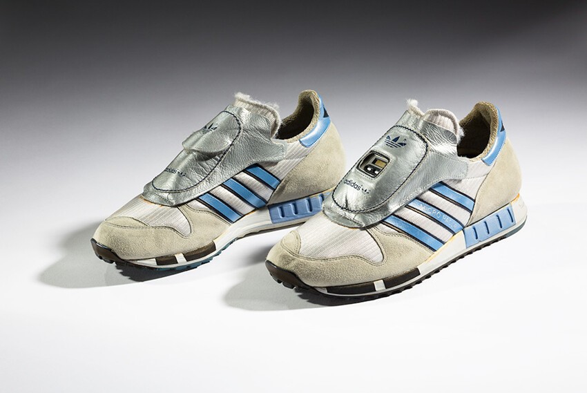 Модель Micropacer от Adidas, 1984 год, со встроенным микросенсором затраченных килокалорий