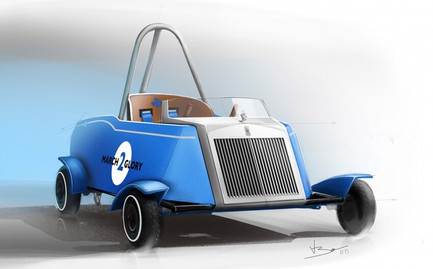Rolls-Royce помог школьникам построить электромобиль