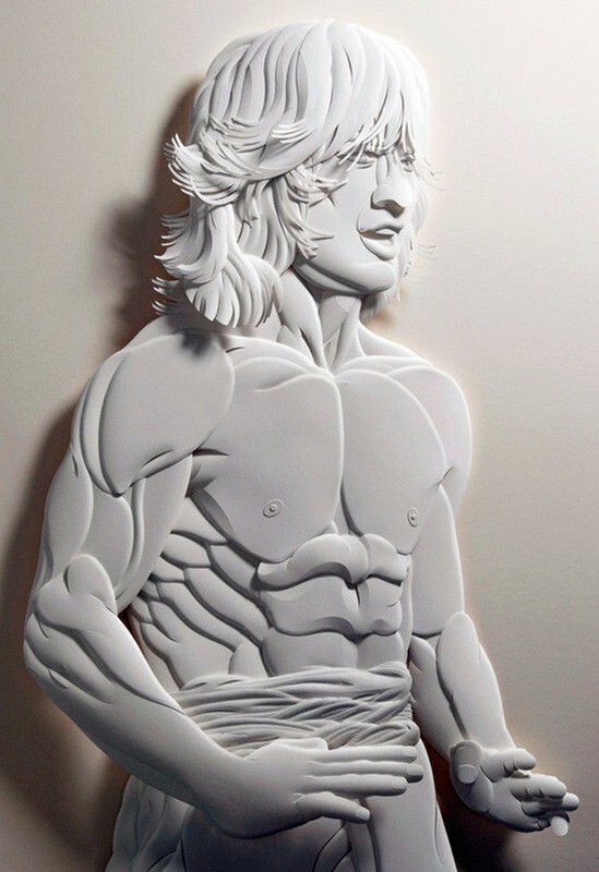 Сказочные бумажные скульптуры Джефа Нишинаки