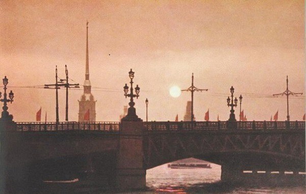 Кировский (Троицкий) мост. 1965 г.