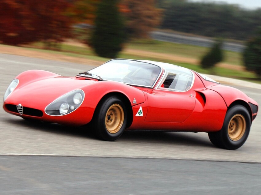 «Alfa Romeo 33 Stradale», годы выпуска: с 1967 по 1969