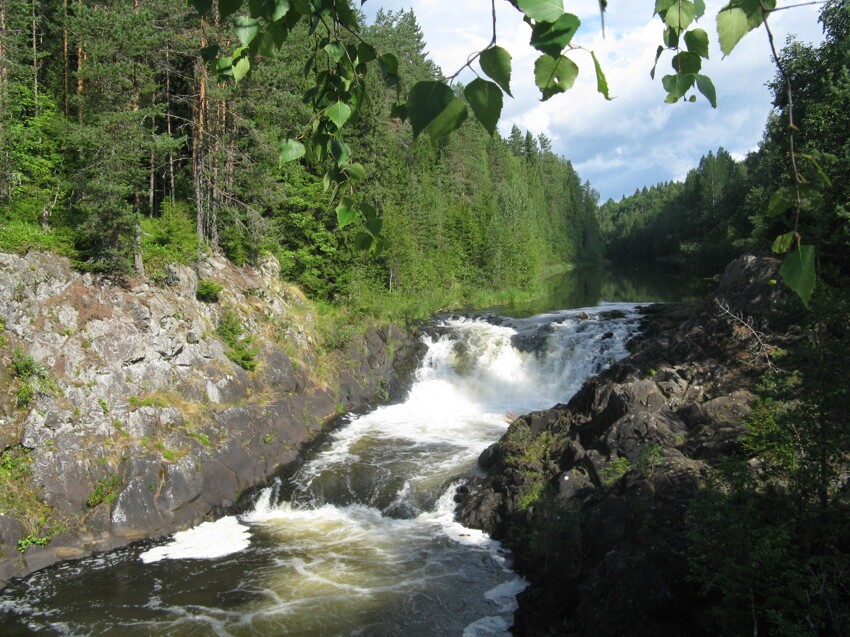 Легенда о водопаде Кивач  