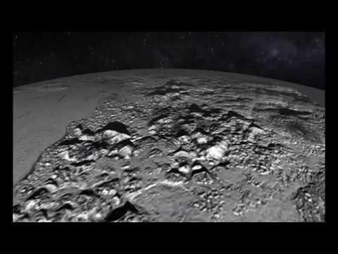 NASA смонтировало видео пролета New Horizons над поверхностью Плутона 