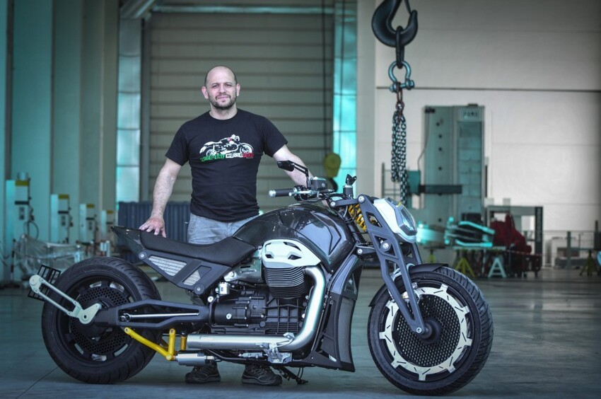 "Волк" - новый мотоцикл от итало-российской команды