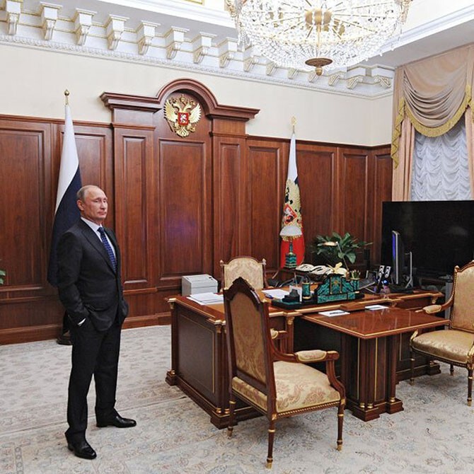 Рабочий кабинет президента России