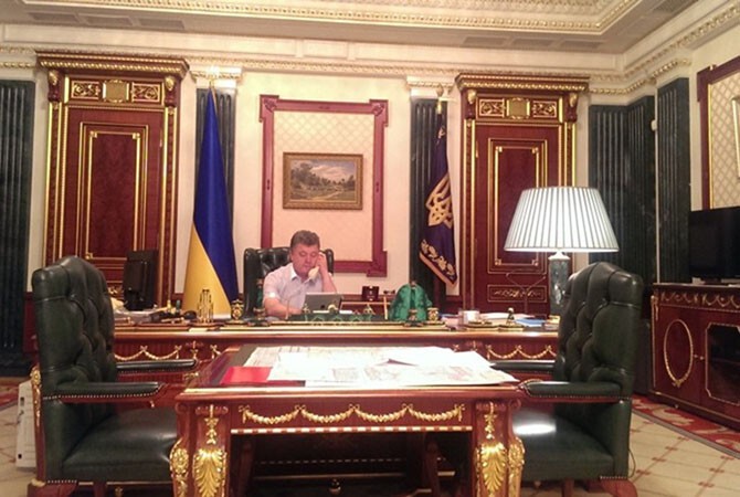 Рабочий кабинет президента Украины